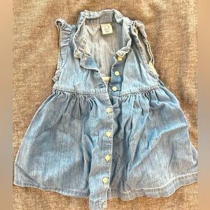 Baby Gap 12-18 mo denim dress